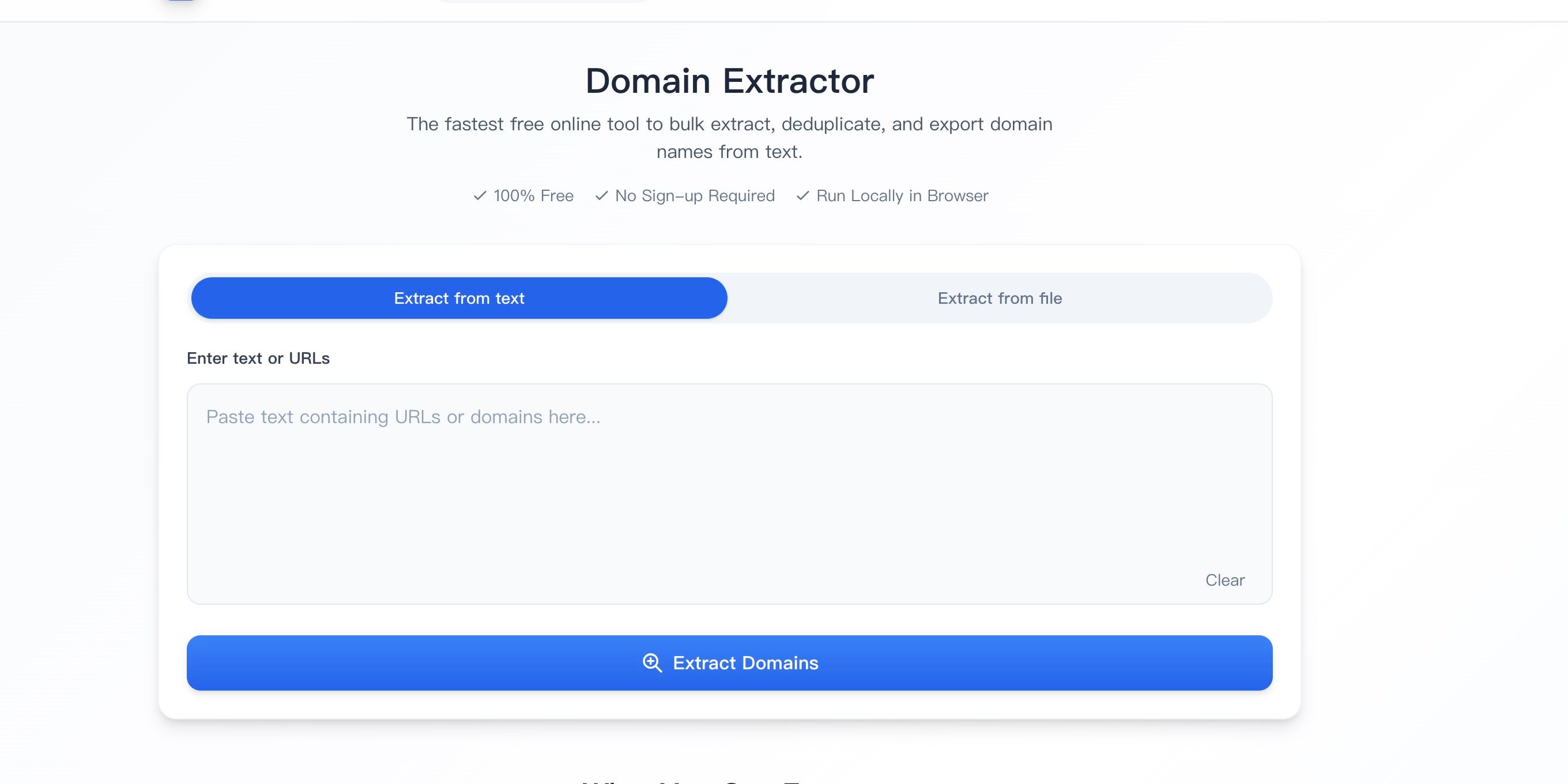Domain extractor is now on Microlaunch