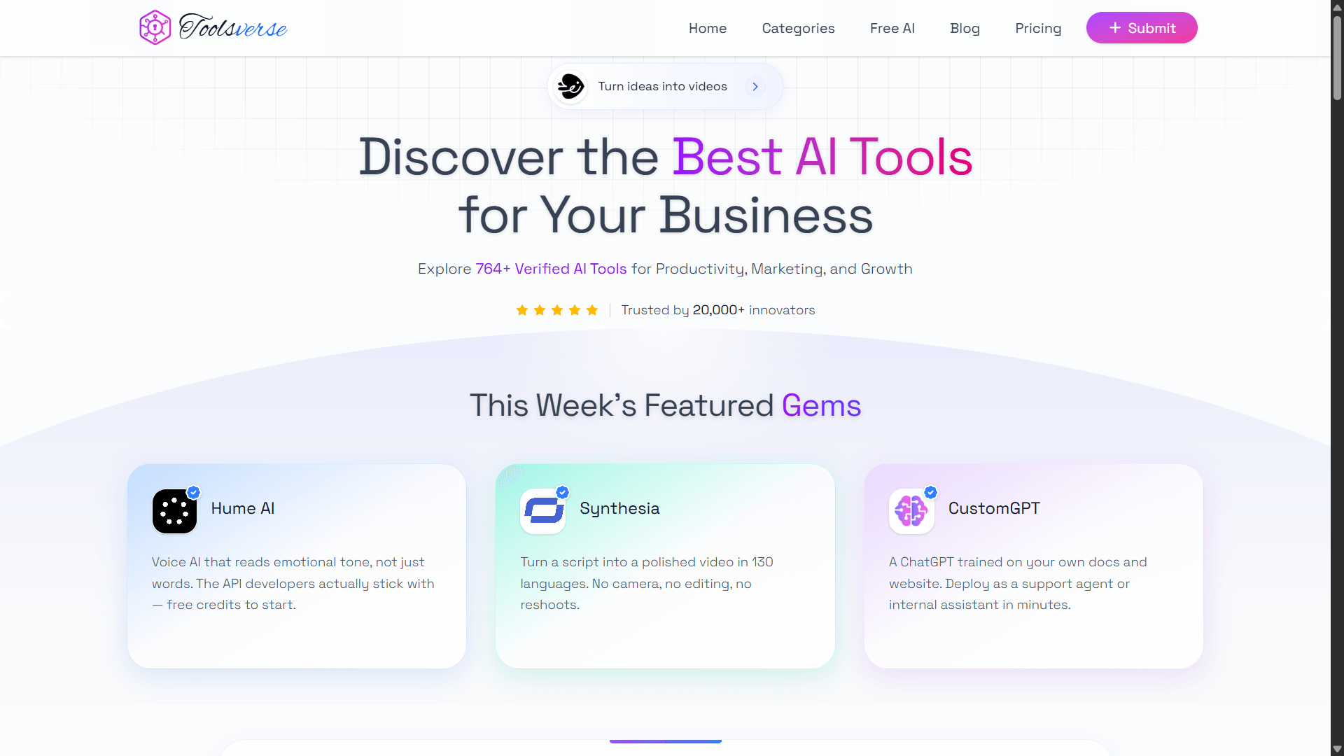 Toolsverse is now on Microlaunch