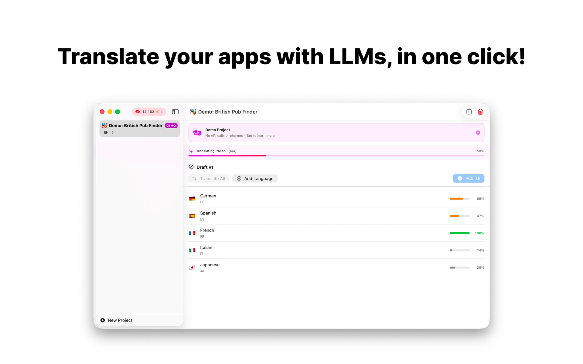 XcLocalize – AI Translator is now on Microlaunch