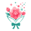 Digital Flower Bouquet