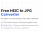 Free Heic To Jpg Converter
