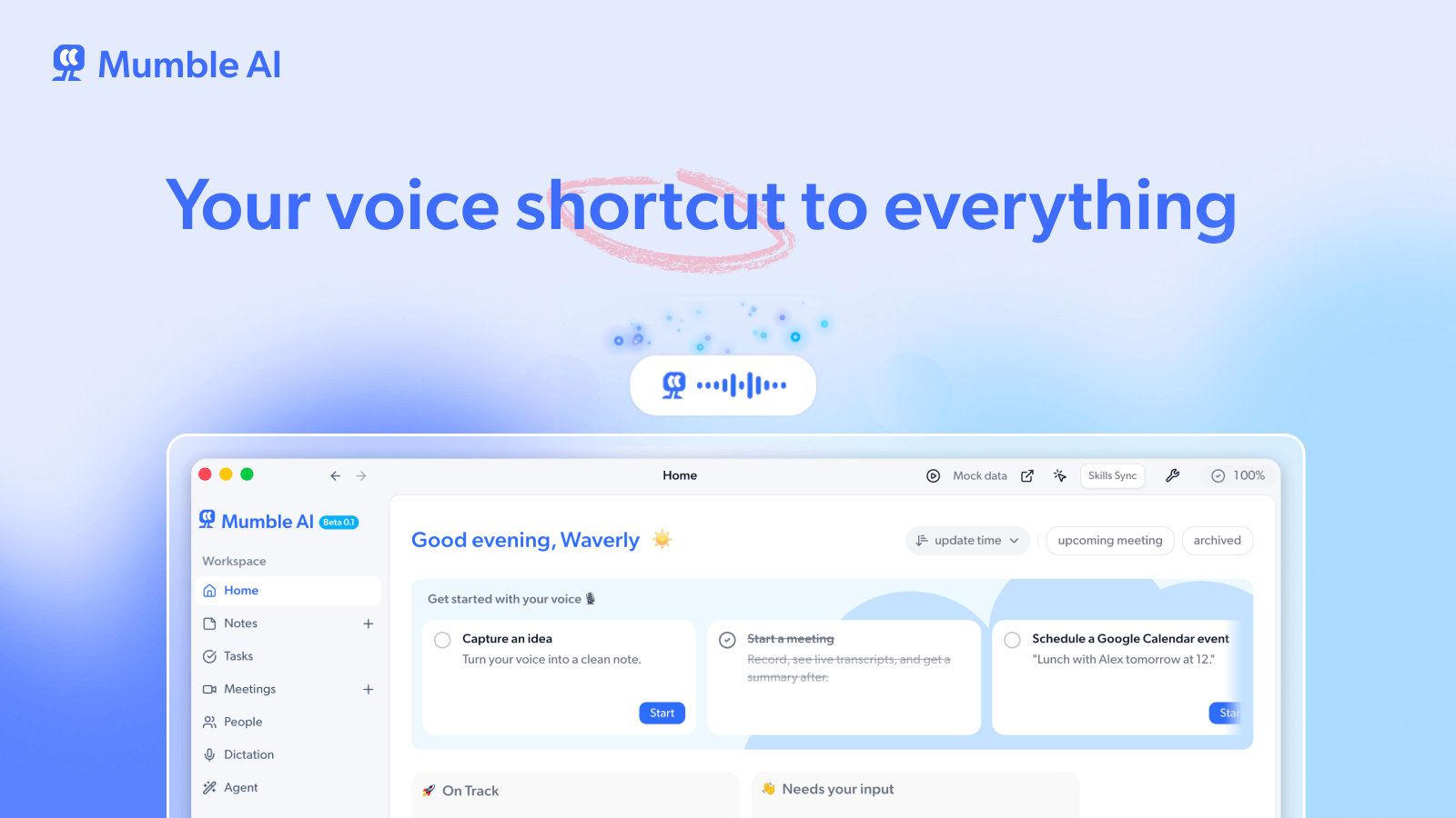 Mumble Mumble AI is now on Microlaunch