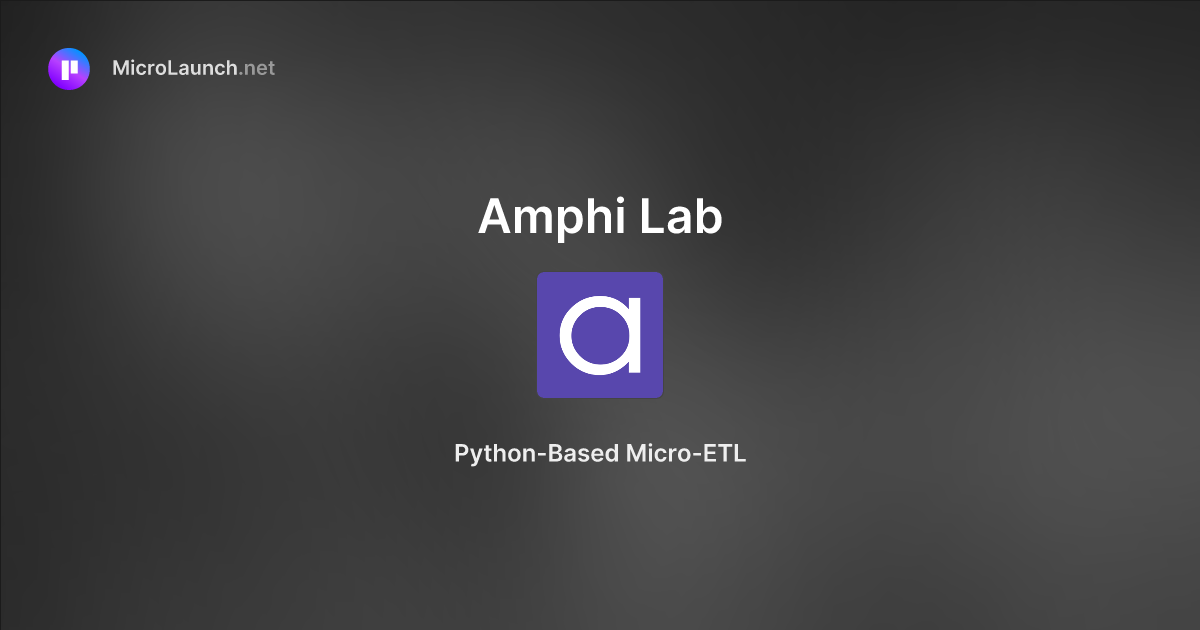 amphi-lab-is-now-on-microlaunch