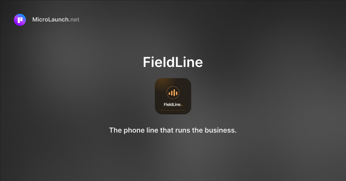 FieldLine is now on Microlaunch