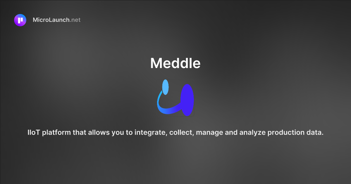 Meddle is now on Microlaunch