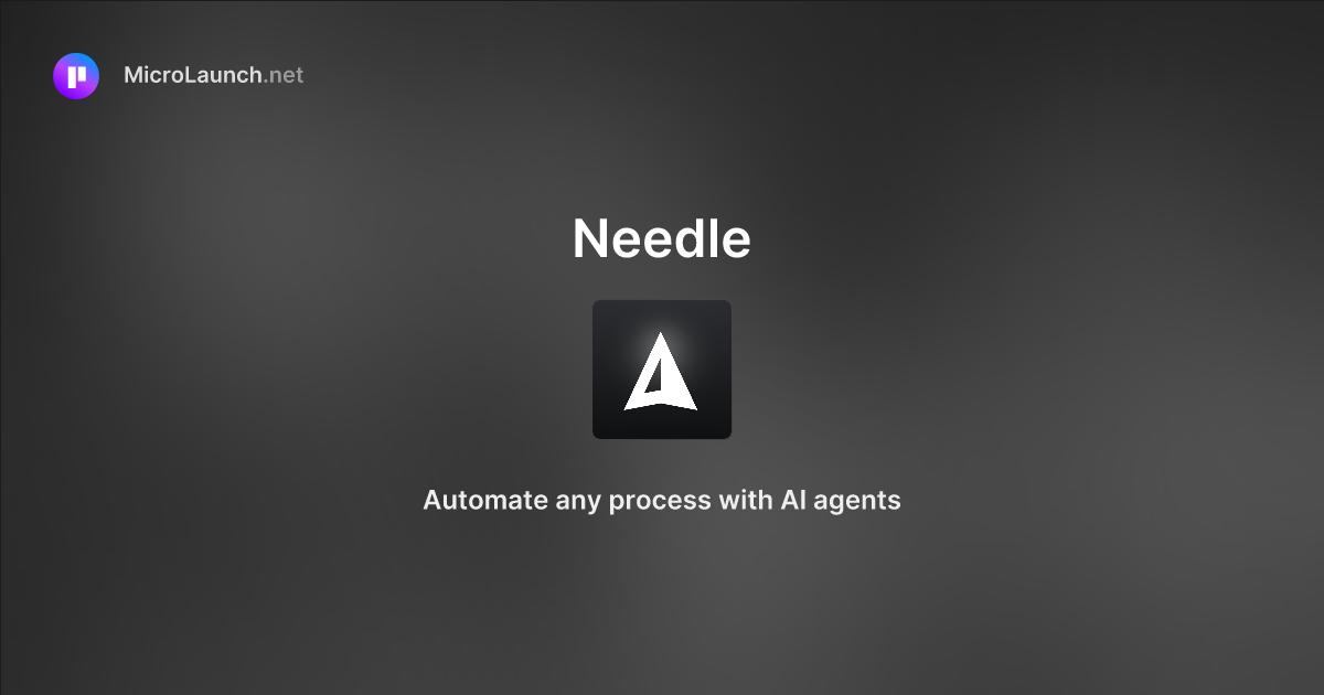 Needle is now on Microlaunch
